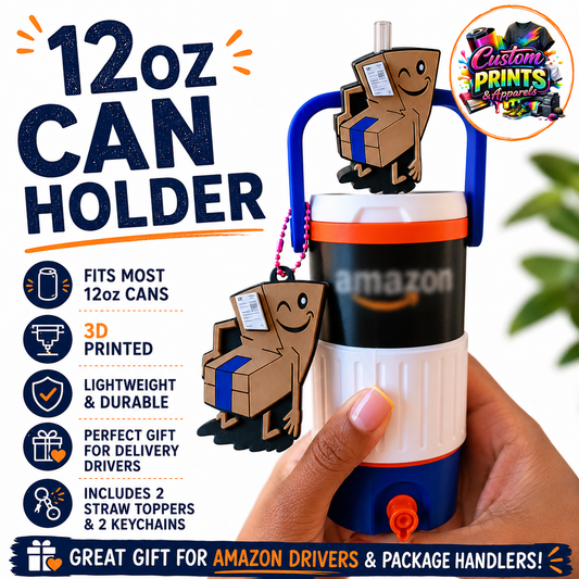 12oz Delivery Driver Inspired Holder 3D Printed