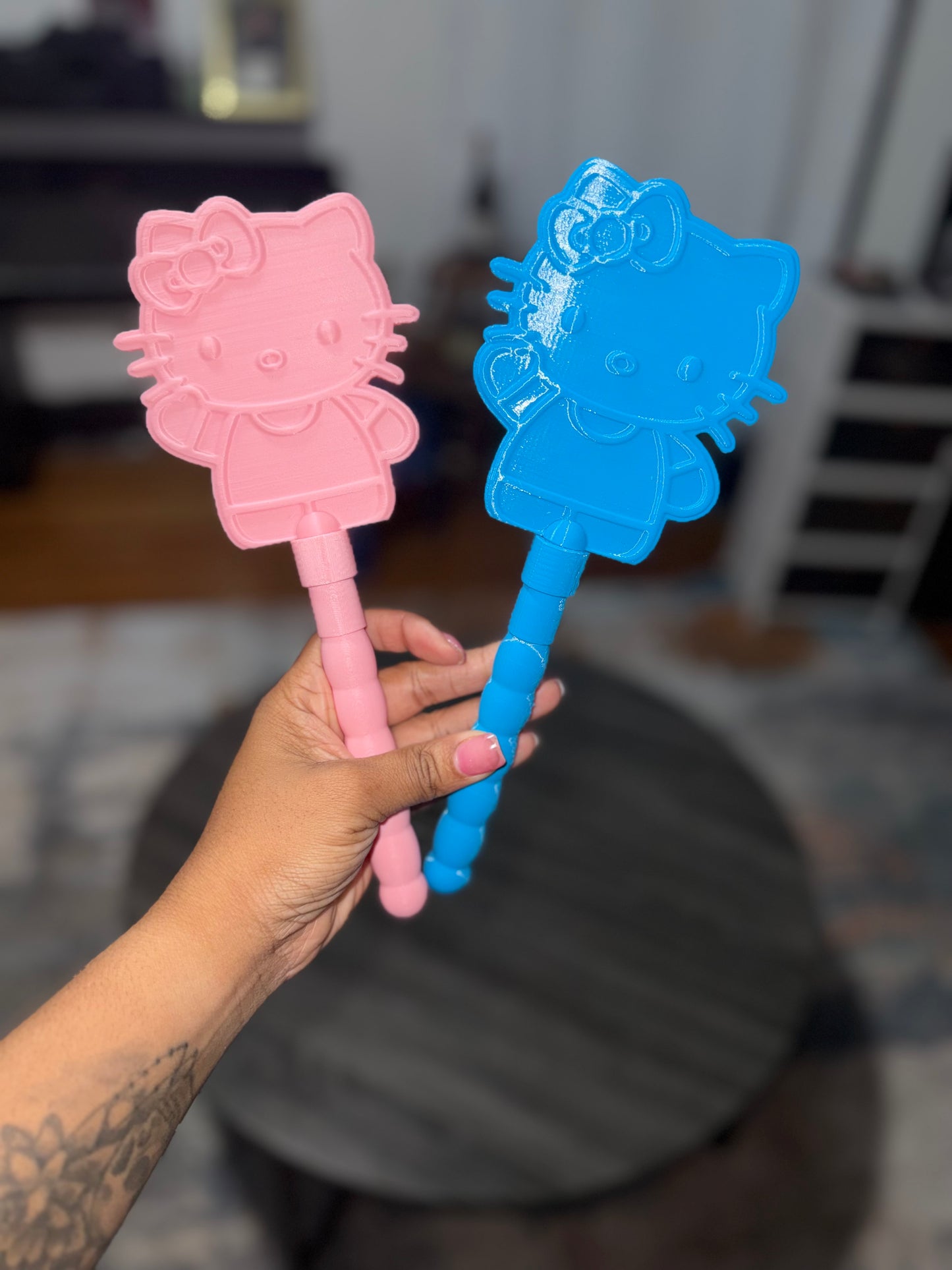 Double Sided Hello Kitty Inspired Pay Wand | Cute Tap to Pay Card Holder
