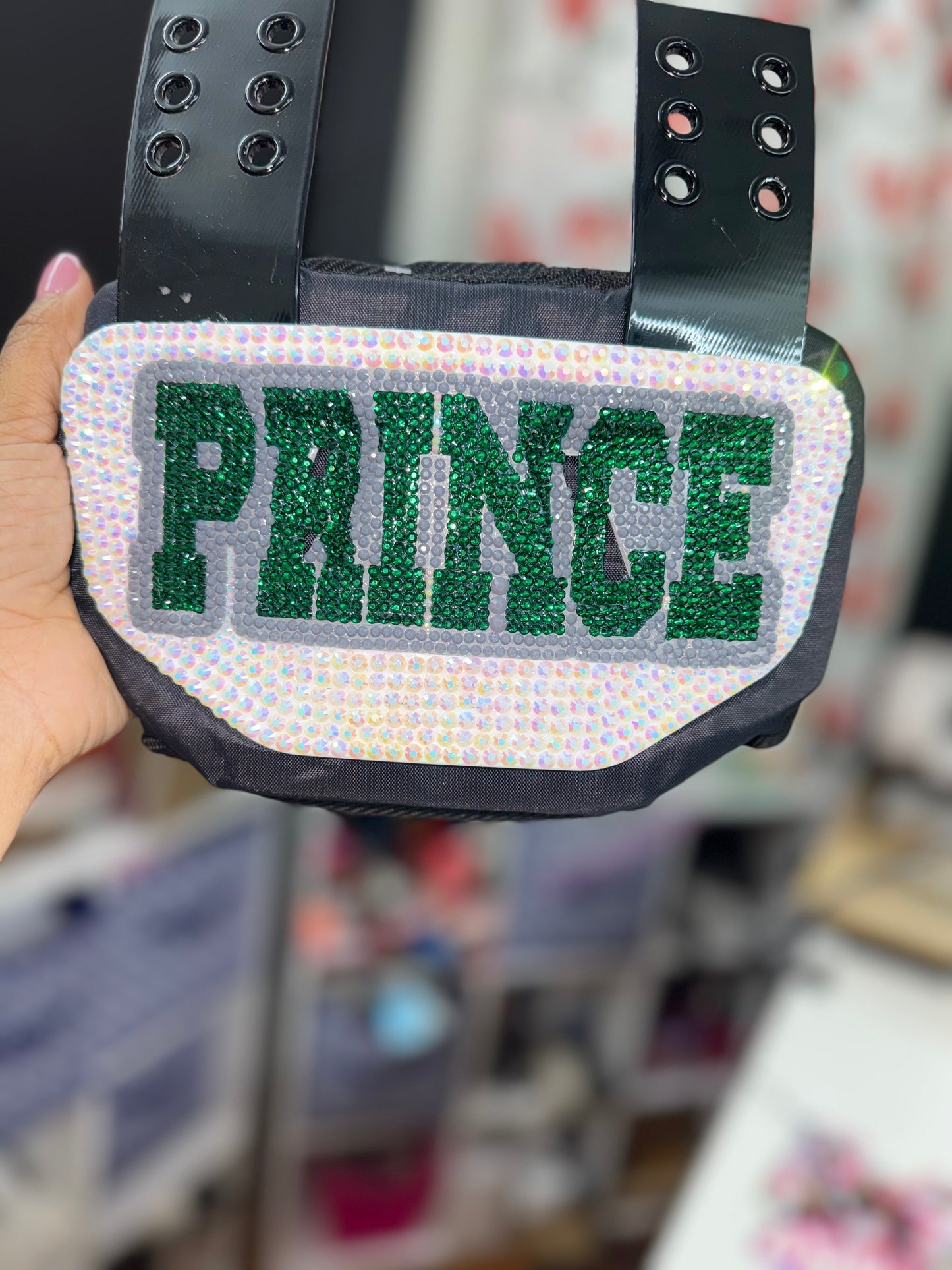 Custom Football Backplate 🏈