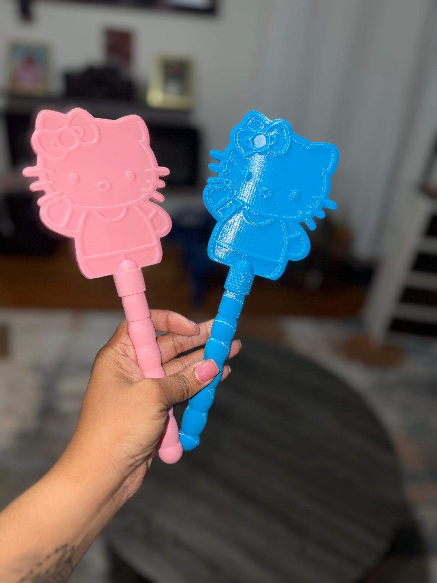 Double Sided Hello Kitty Inspired Pay Wand | Cute Tap to Pay Card Holder