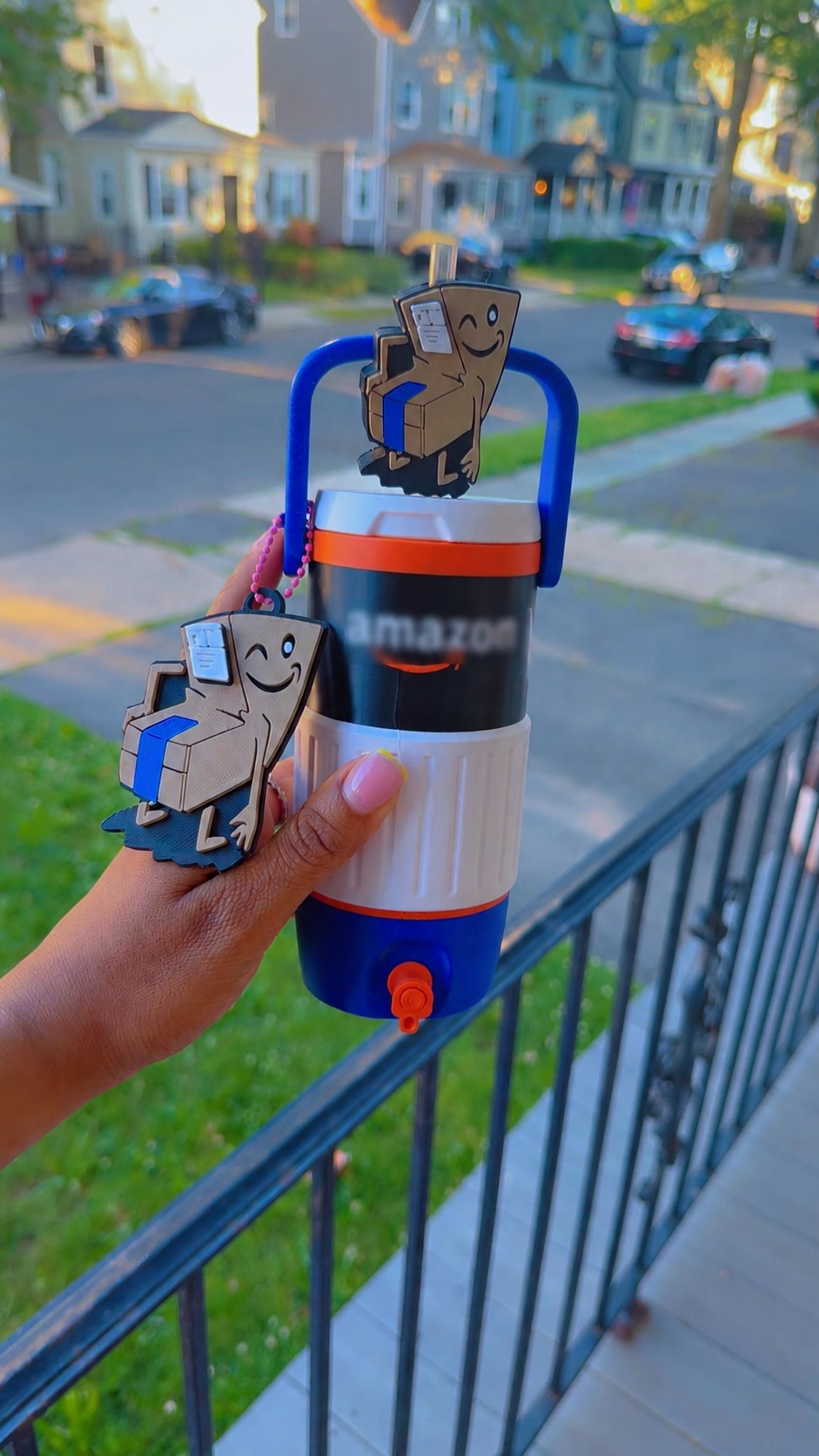 12oz Delivery Driver Inspired Holder 3D Printed