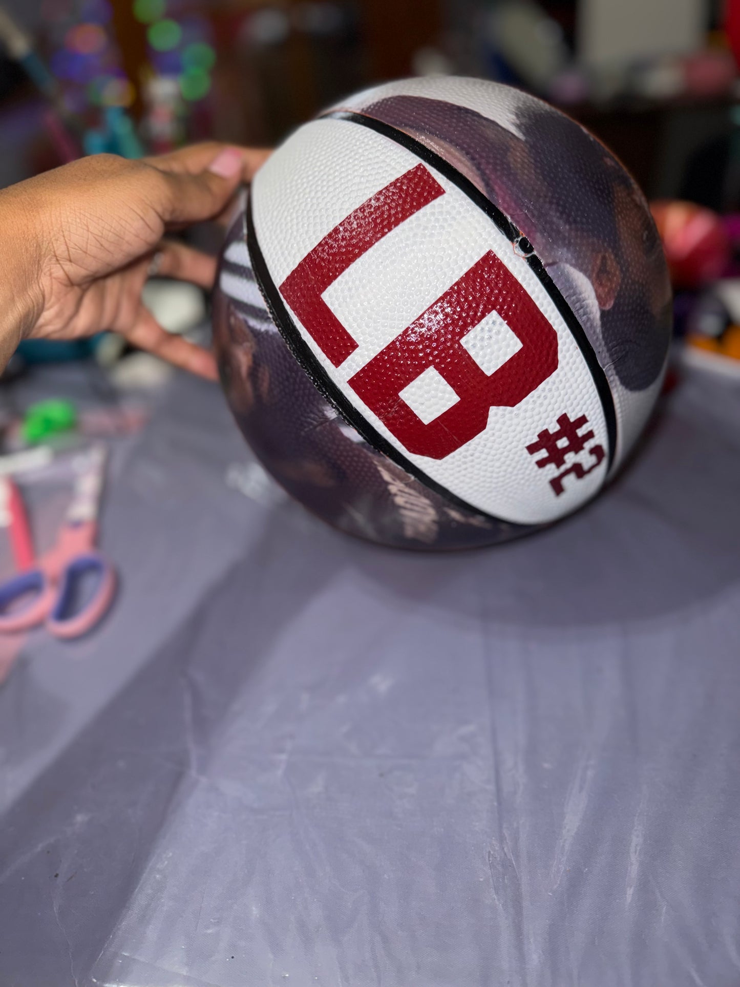 Custom Photo Basketball