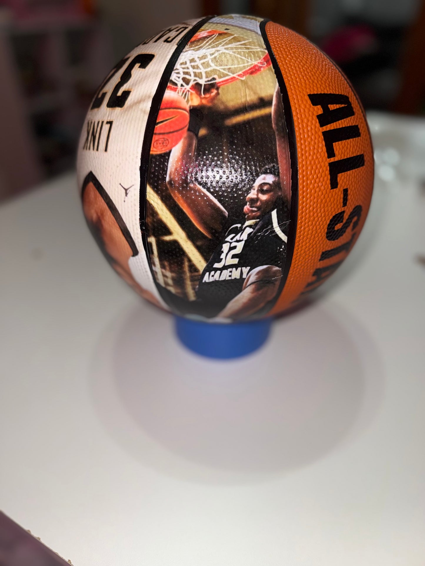 Custom Photo Basketball